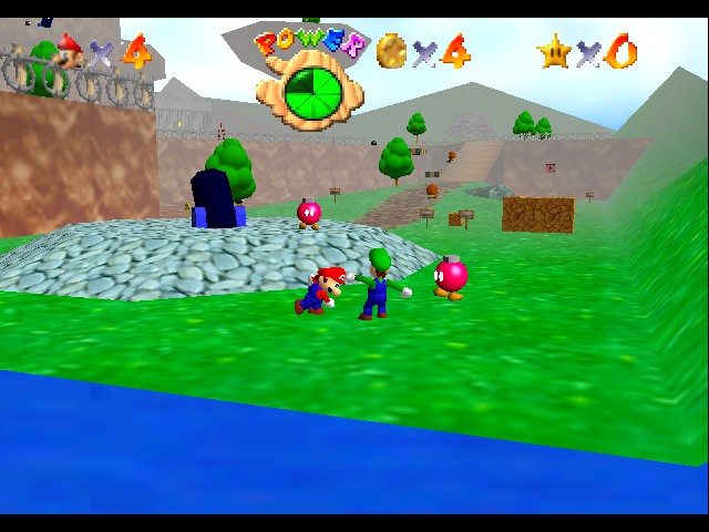 Super Mario 64 - Multiplayer 1.2 Screenthot 2